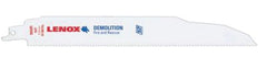 LENOX Tools Demolition Reciprocating Saw Blade with Power Blast Technology, Bi-Metal, 9-inch, 10 TPI 22762OSB960R