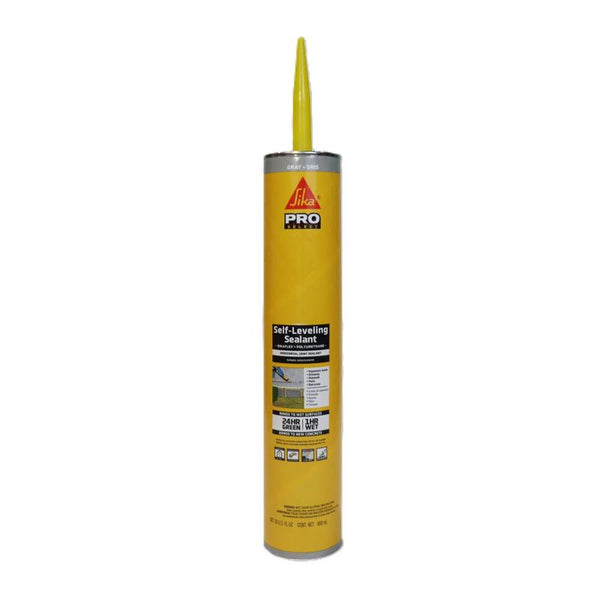 SIKA Sikaflex Self Leveling Sealant, Gray, Polyurethane, 29 fl oz, No Tooling Required, Waterproof, Self-Leveling for Sealing Horizontal Expansion Joints in Concrete 515302