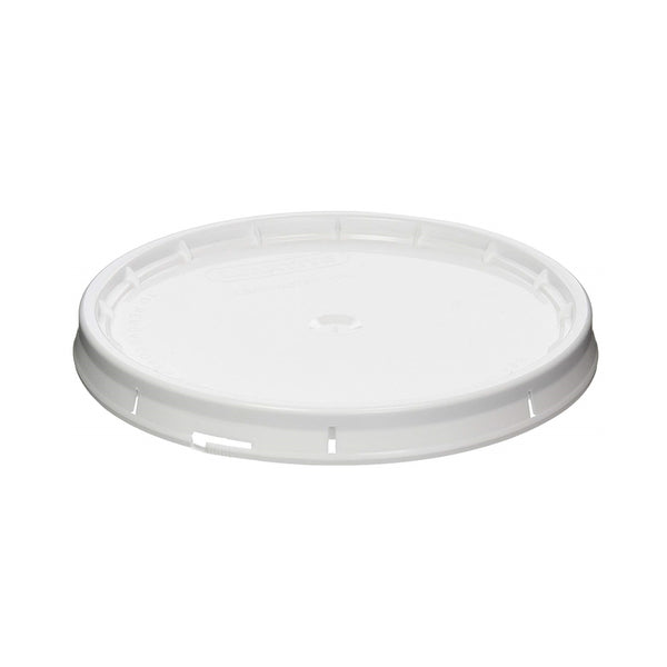Leaktite / IPL Global 10 Pack Black Polyethylene Flip Top Lid for 5 Gallon Food-safe Bucket 1044600