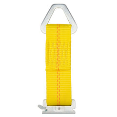 Keeper 47801 E-Track Tie-Off Strap with D-Ring, Yellow