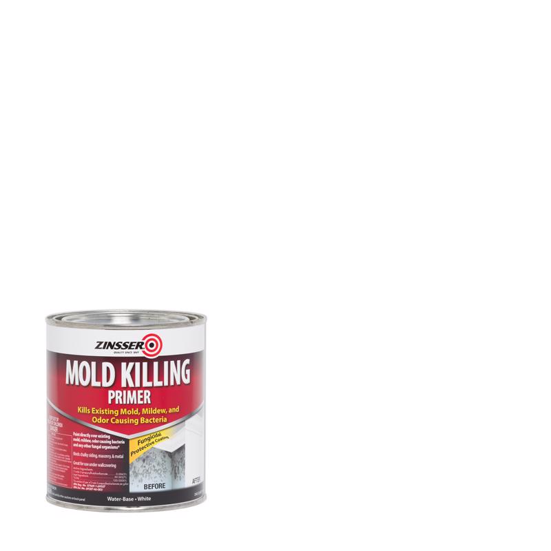 qt Zinsser 276087 White Zinsser, Mold Killing Primer Water-Based Mold Killing Primer
