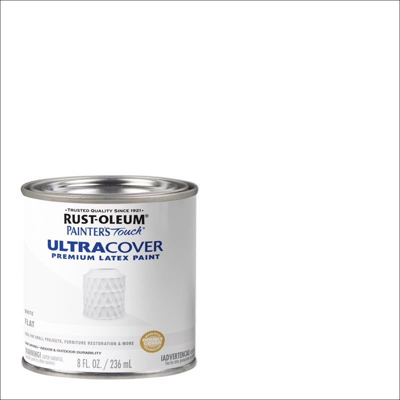 Painters+Touch+1990-730+1%2f2+Pint+Flat+White+Painters+Touch+Multi-Purpose+Paint