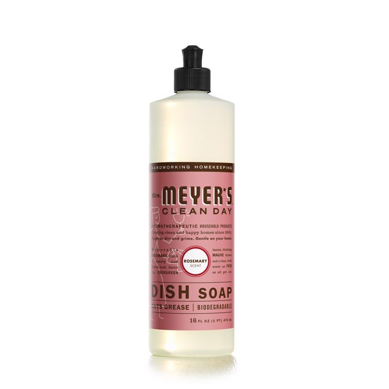Mrs. Meyer'S Natural Dish Liquid Biodegradable 16 Oz