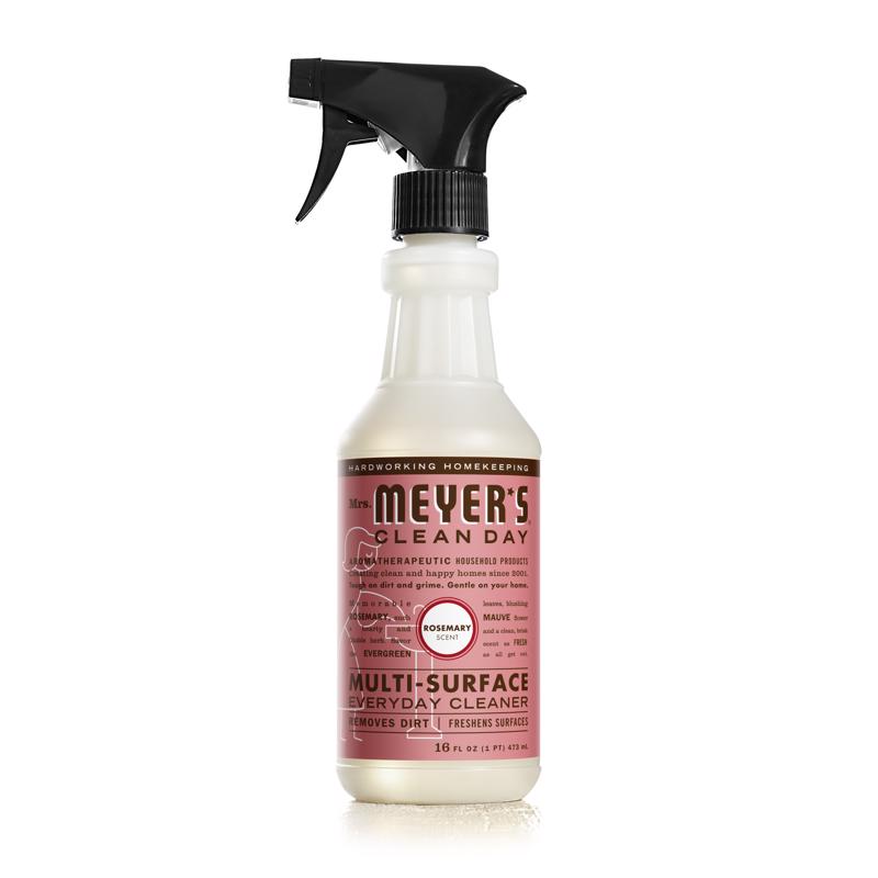 Mrs. Meyer'S All Purpose Cleaner Organic Bottle 16 Oz Can Be Used On Many Surfaces