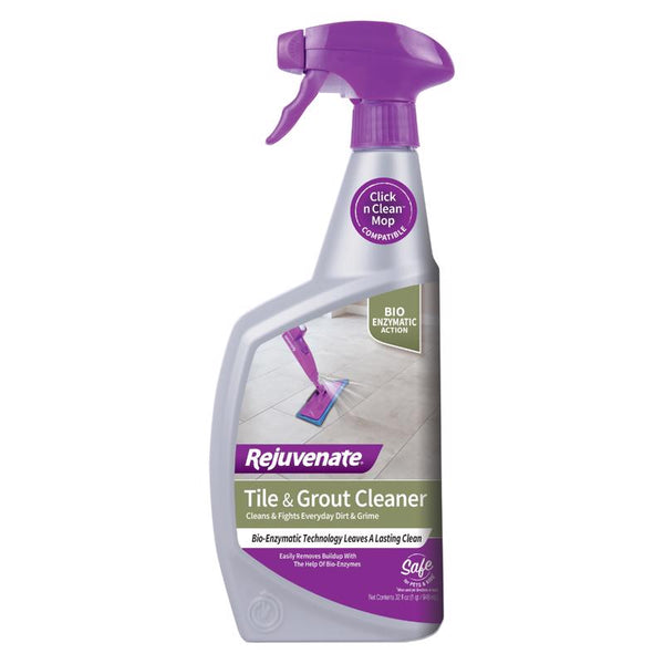 Rejuvenate Bio-Enzymatic Scrub Free Tile and Grout Cleaner Lightens and Brightens Every Time (32oz) HG-R65365