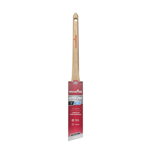 Wooster Brush 4181-1 Ultra/Pro Firm Willow Thin Angle Sash Paintbrush, 1-Inch