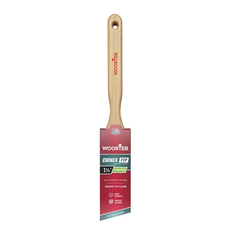 Wooster Chinex FTP 1-1/2 in. W Angle Trim Paint Brush