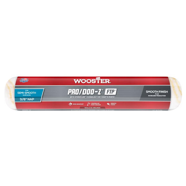 Wooster Brush RR666-14 Inch Pro Doo Z FTP Roller Cover, 3/8-Inch Nap