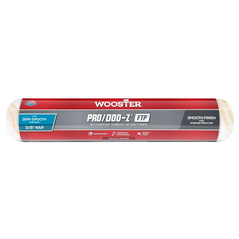 Wooster Brush RR666-14 Inch Pro Doo Z FTP Roller Cover, 3/8-Inch Nap