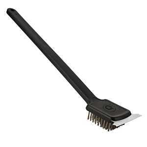 Mr. Bar-B-Q 18-Inch Grill Brush, Heavy-Duty BBQ Cleaning Brush with Durable Bristles, Long Handle Grill Cleaner for Gas, Charcoal & Pellet Grills, Outdoor Barbecue Cleaning Tool