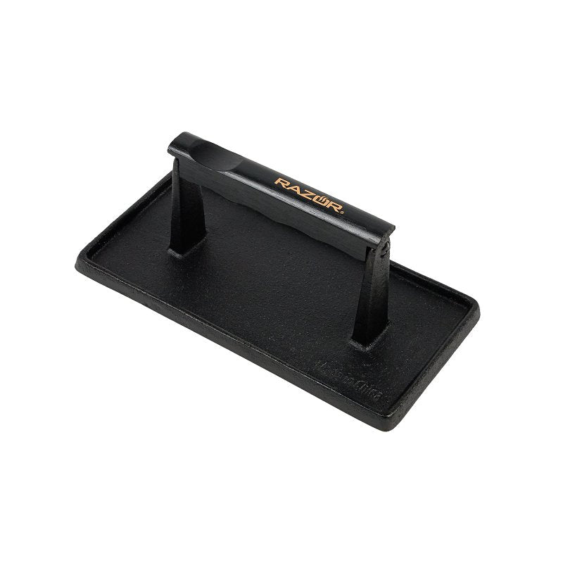 Razor Rectangle Cast Iron Meat Press
