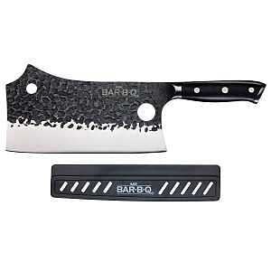 Mr. Bar-B-Q Grillers Cleaver Knife, Stainless Steel BBQ Meat Cleaver with Ergonomic Non-Slip Handle, Heavy-Duty Cutting Knife for Grilling, Barbecue, Meat Preparation and Outdoor Cooking