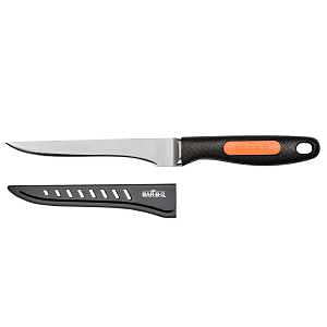 Mr. Bar-B-Q Grillers Trimming Knife with Ergonomic Grip Handle, Precision Kitchen Knife for Meat Trimming, BBQ Preparation, Poultry, Fish and Food Processing
