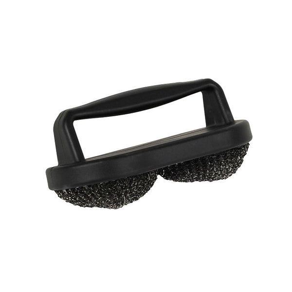 Mr. Bar-B-Q 06470AMZ Hand Held Double Header Scrubber Brush 06470Y