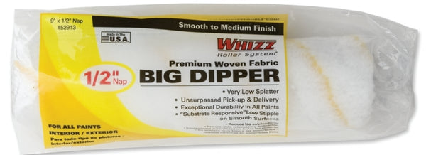 Whizz Premium Roller Cover, 9" x 1/2" Nap 52913