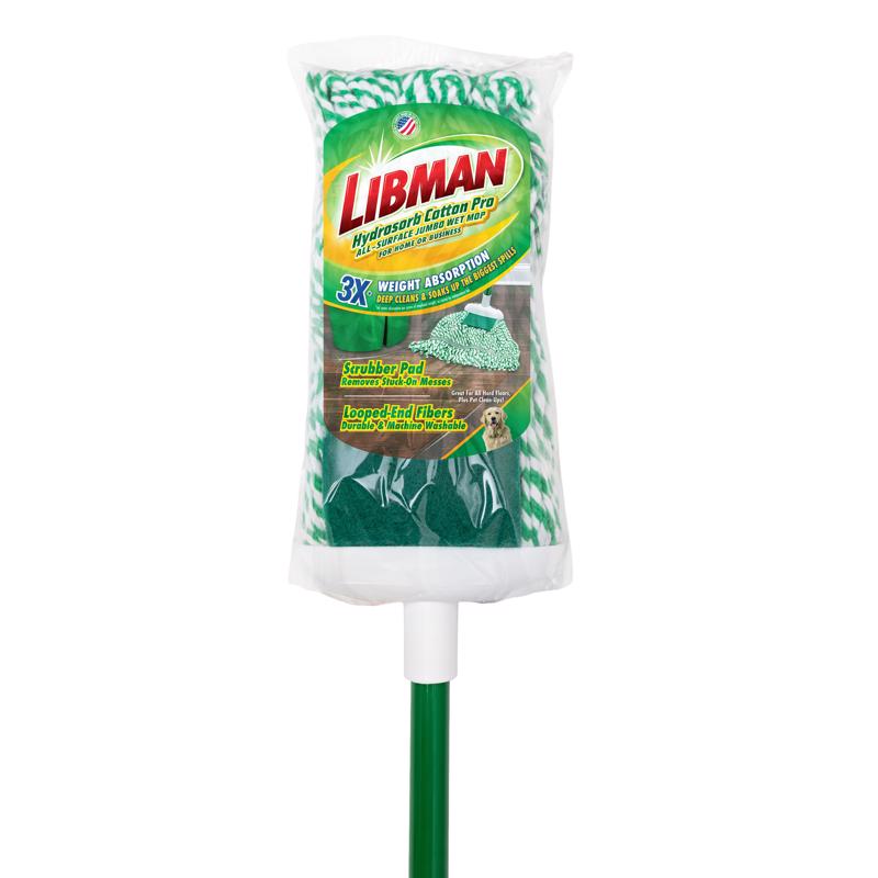 Libman Jumbo 6.38 in. W Wet Mop