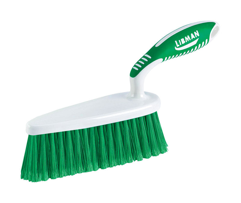 Libman 231 Shaped Duster Brush Wht/Grn 7inx2.5 Pk 1