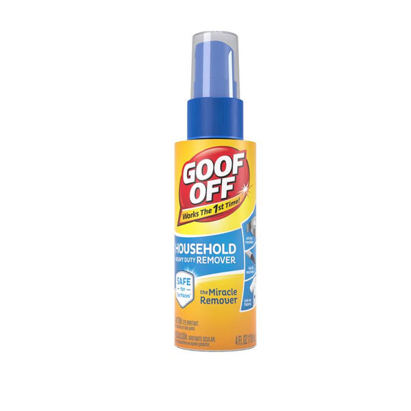 Goof Off - Household Heavy Duty Remover for Spots, Stains, Marks, and Messes - 4 fl. oz FG705