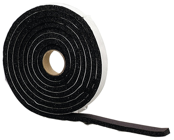 M-D Building Products 6635 M-D 0 Premium Weather-Strip, 3/4 in W X 10 Ft L X 3/8 in T, 1-Pack, Black 06635