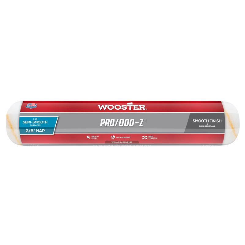 Wooster RR642-14 Paint Roller Cover, 14-Inch, 14 Inch, White