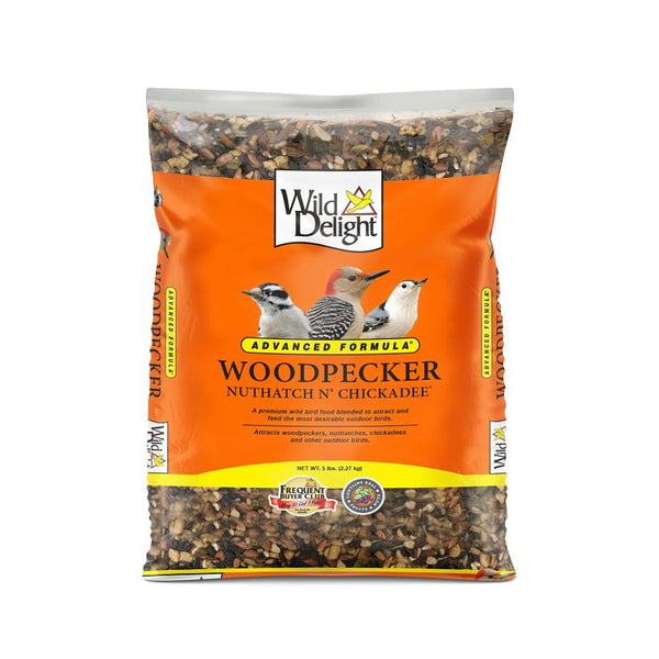 Wild Delight Woodpecker, Nuthatch N' Chickadee Food, 5 lb 364050