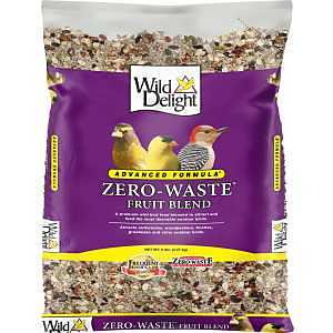 Wild Delight Zero-Waste Fruit Blend Bird Food, 5 Lb