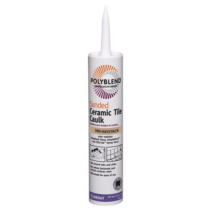 Custom BLDG Products PC38010S-6 10.5-Ounce Haystack Tile Caulk