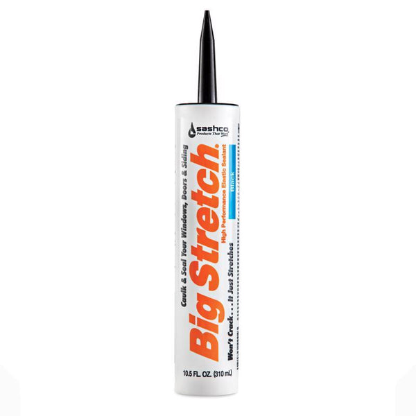 Sashco 10004 Big Stretch Caulk Black 10.5-ounce