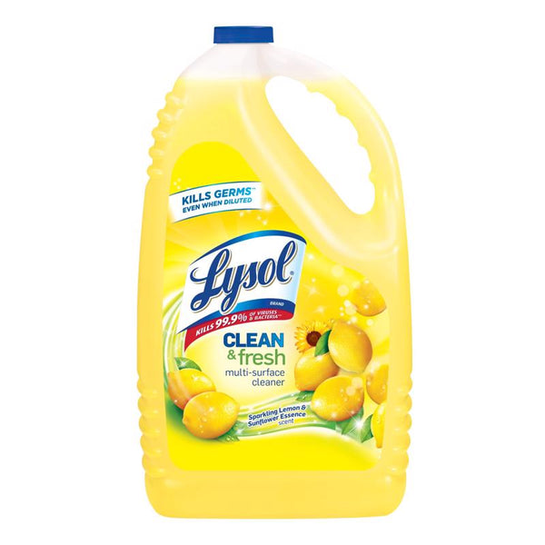 Lysol Clean & Fresh Multi-Surface Cleaner, Lemon & Sunflower, 144oz 3624177617