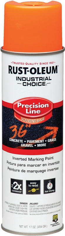 Rust-Oleum M1600 Fluorescent Orange Fluorescent 17 OZ. Spray 203027V
