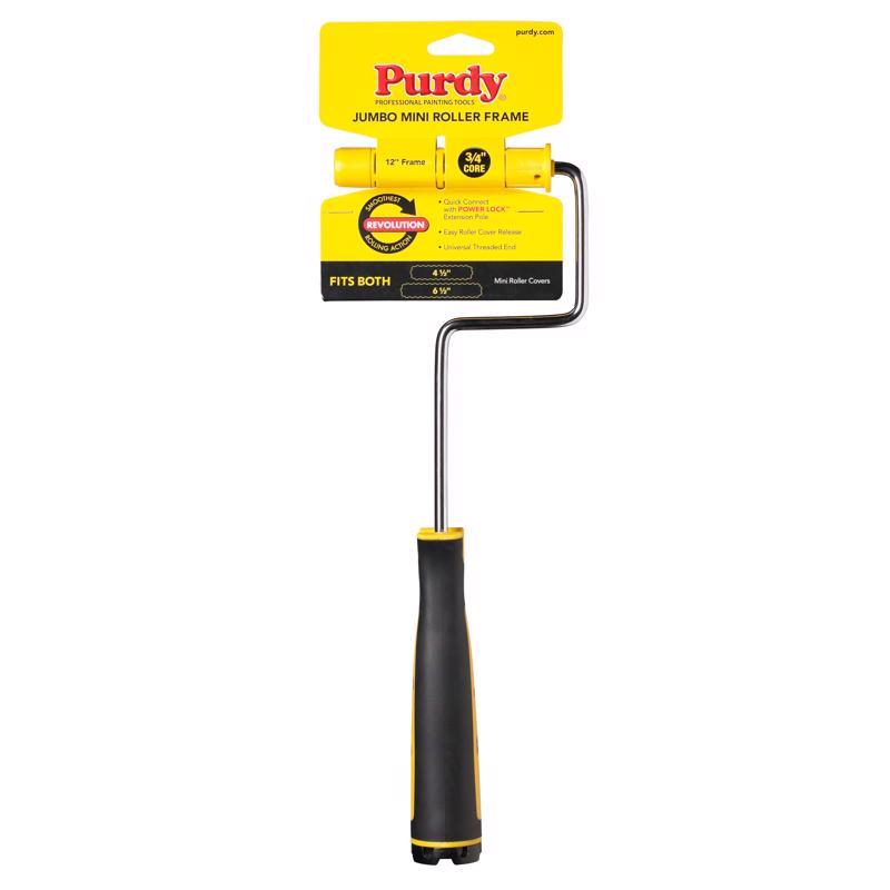 Purdy 14A770014 Jumbo Mini Roller Frame, 12 inch x 3/4 inch