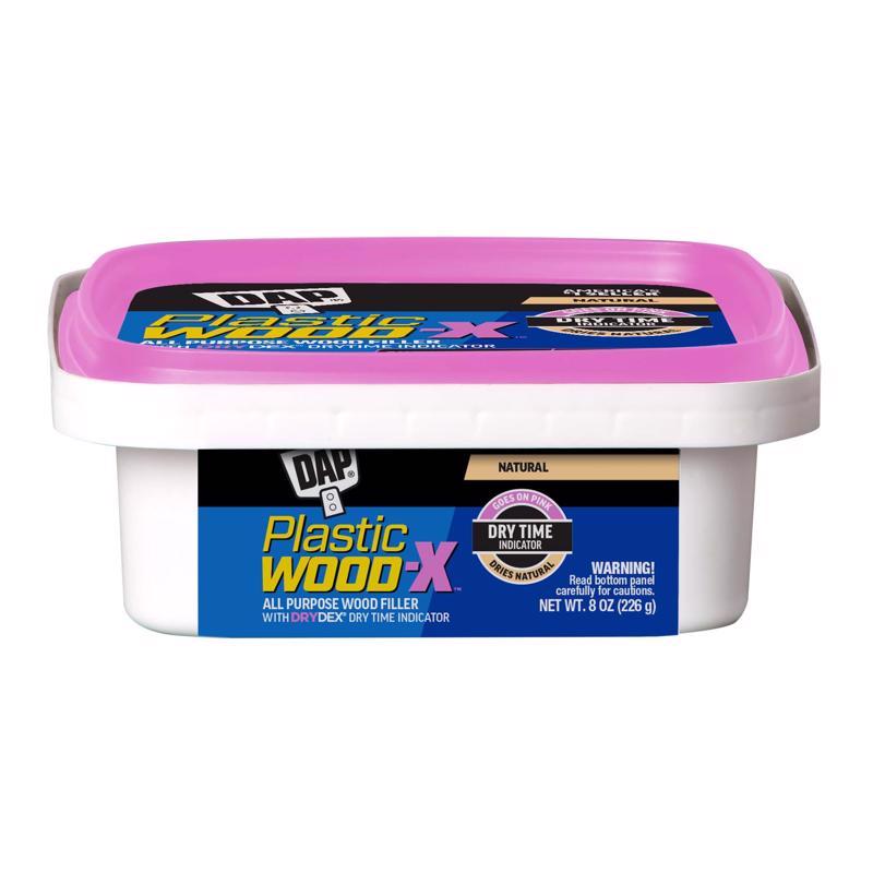 DAP 541 Series 00541 1/2pt Natural Plastic Wood-X w/Drydex, 1/2 Pint