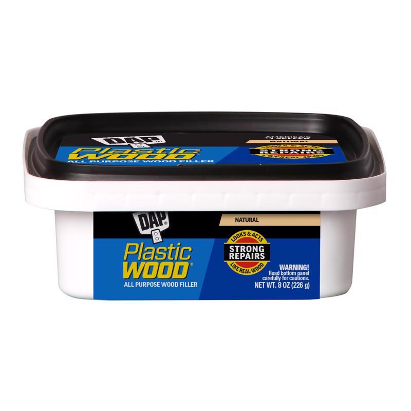 DAP 08135 8 Oz Natural Plastic Wood Carpenter's Latex Wood Filler