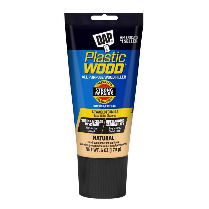 DAP 581 Series 00581 6oz Natural Latex Plastic Wood, 6 Oz