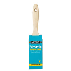 Minwax 427320008 Polycrylic Wood Stain Brush, 2", White 427310200