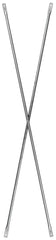 Metaltech M-MC2484 Galvanized Steel Cross Brace, 2 x 7 ft