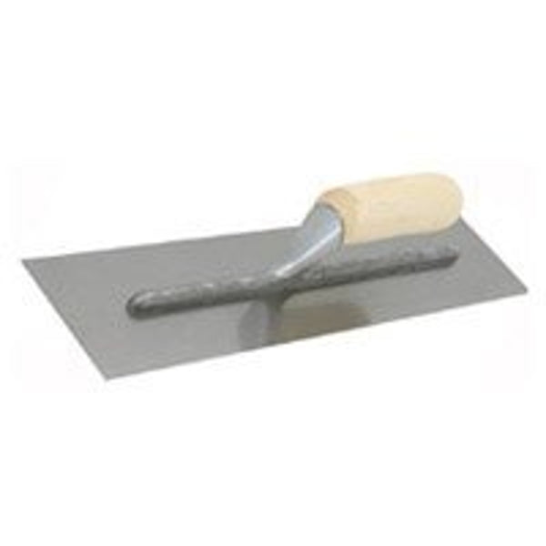 Marshalltown Concrete Finishing Trowel 11 X 4 1/2 In Curved Wood Handle 990S