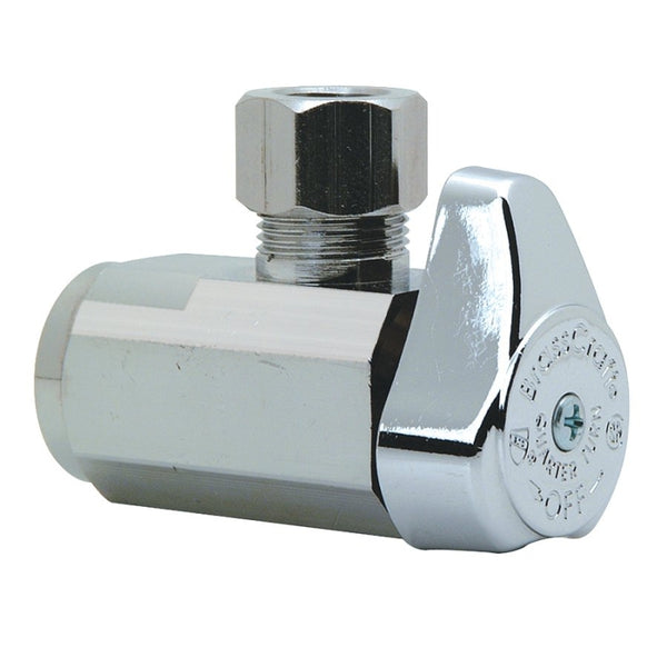 Brass Craft G2R17X CD Brass Water Supply Line Valves, 1/2" FIP x 3/8" OD CMP
