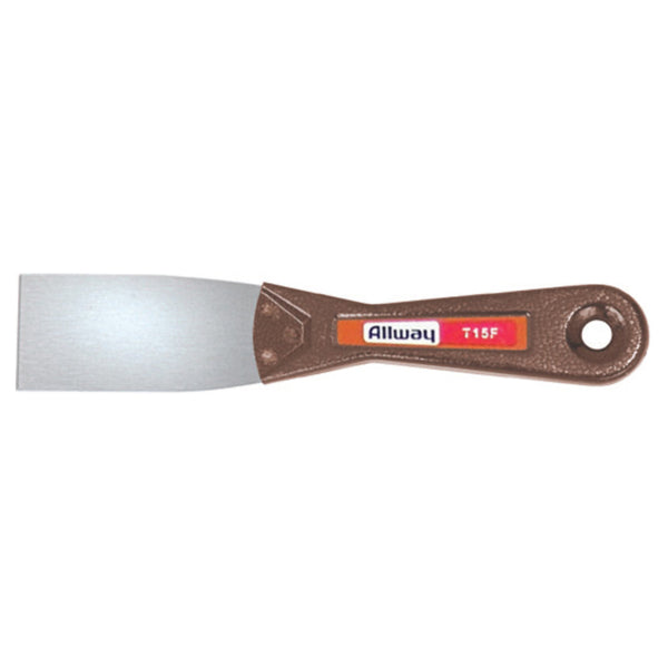 Allway Tools 1-1/2-Inch Tempered Steel Metal Handle Flexible Putty Knife T15F