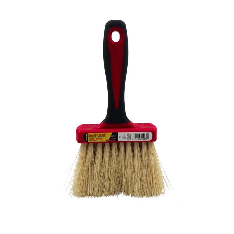 ALLWAY BMTS Heavy-Duty Masonry Brush with Tampico Bristles, 4 1/2″
