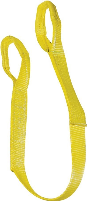 Ancra Cargo 20-EE1-9801X4 S-Line Eye Twisted Web Lifting Sling, 1 in W X 4 Ft L, 1-Ply, Loop End, 1"x 4'