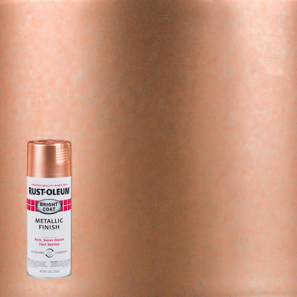 Rust-Oleum Bright Coat Gloss Copper Spray Paint 11 oz. 314417 (6-Pack)