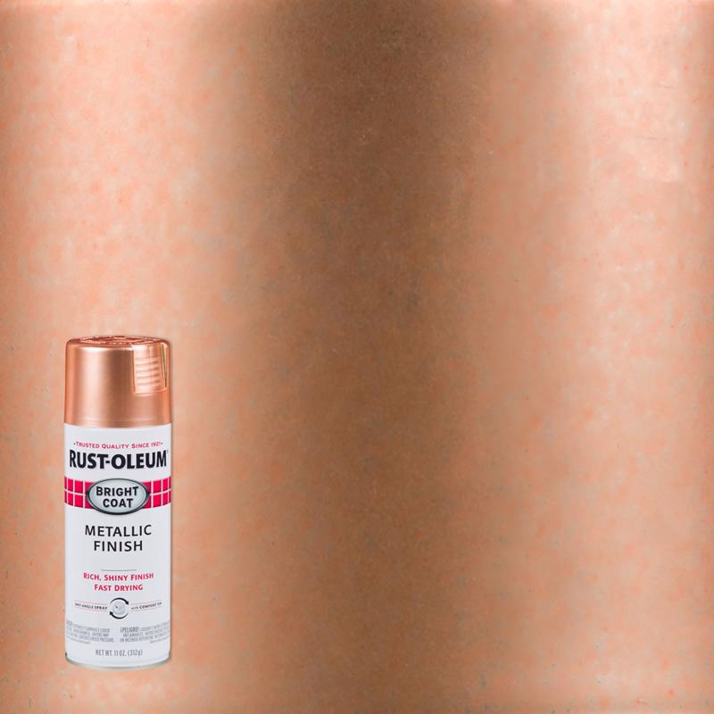 Rust-Oleum Bright Coat Gloss Copper Spray Paint 11 oz.