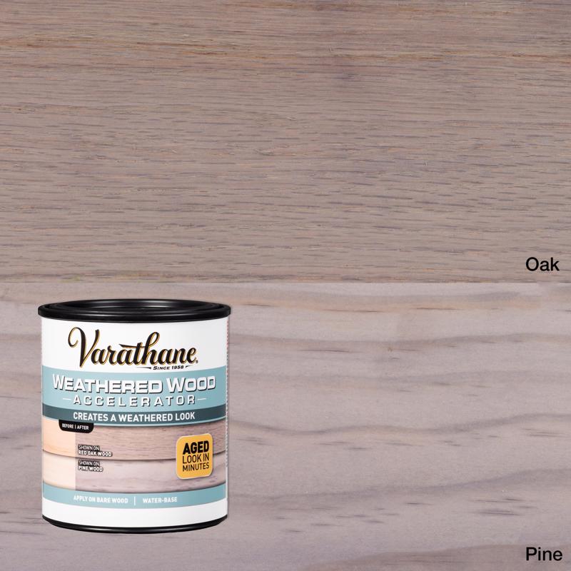 1 Quart Varathane Weathered Wood Accelerator 313835