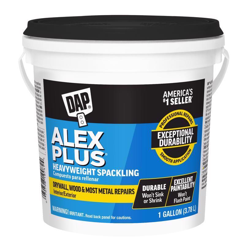 DAP 18747 Alex Plus Gallon Spackling, 1 Gallon, White