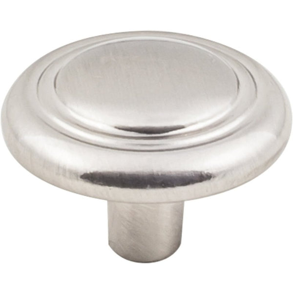 1-1/4" Round Satin Nickel Cabinet Knob Model K236SN-4
