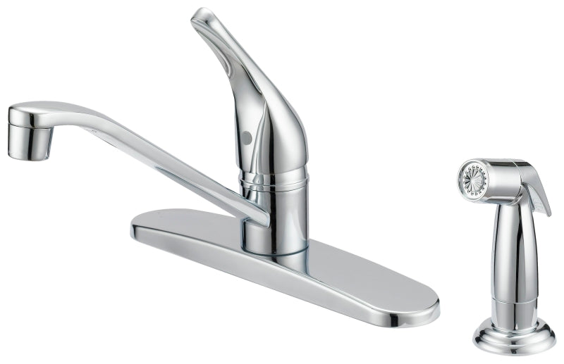 Boston Harbor Faucet Kitchen 8in Lever Chrm
