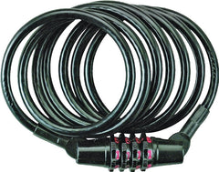 Master Lock Bike Lock Cable with Combination Black, 8143D