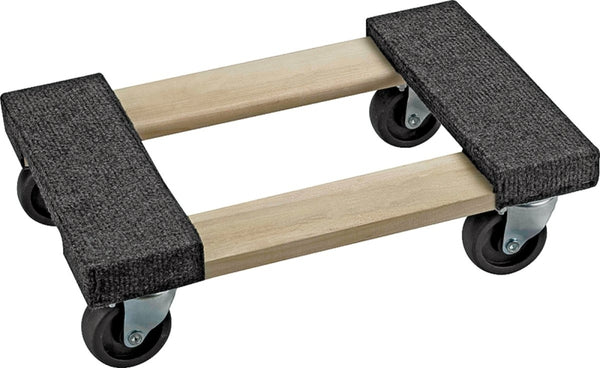 MINTCRAFT FD-1812 Furniture Dolly, 18&quot x 12&quot x 5&quot, Brass