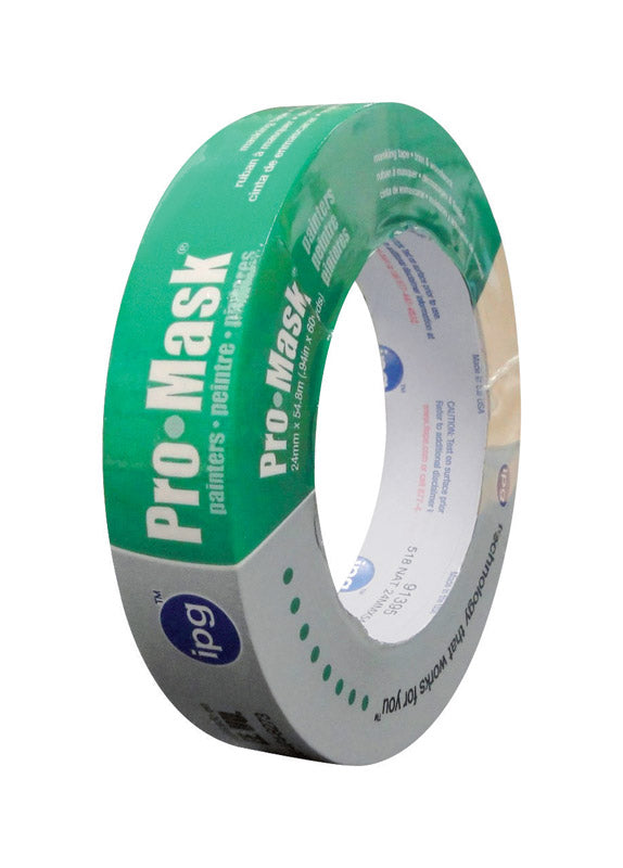 IPG 5202-1 ProMask, 1-Day Painter's Tape, 0.94" x 60 yd, Tan (Single Roll)